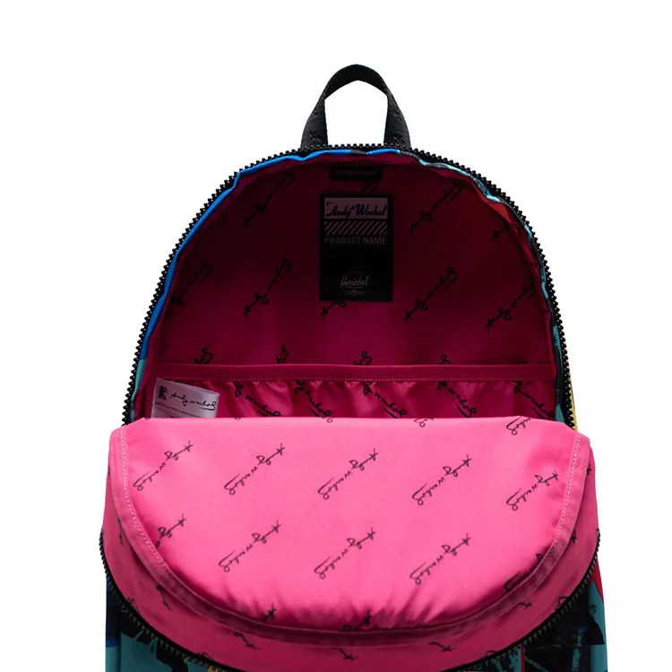 the row black drawstring beach backpack