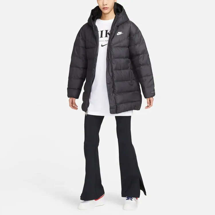 Nike Down Jackets Women's Black-2