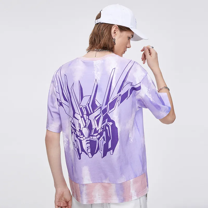 Boy London x GAODA SS21 Straight T Shirt Unisex Purple-4