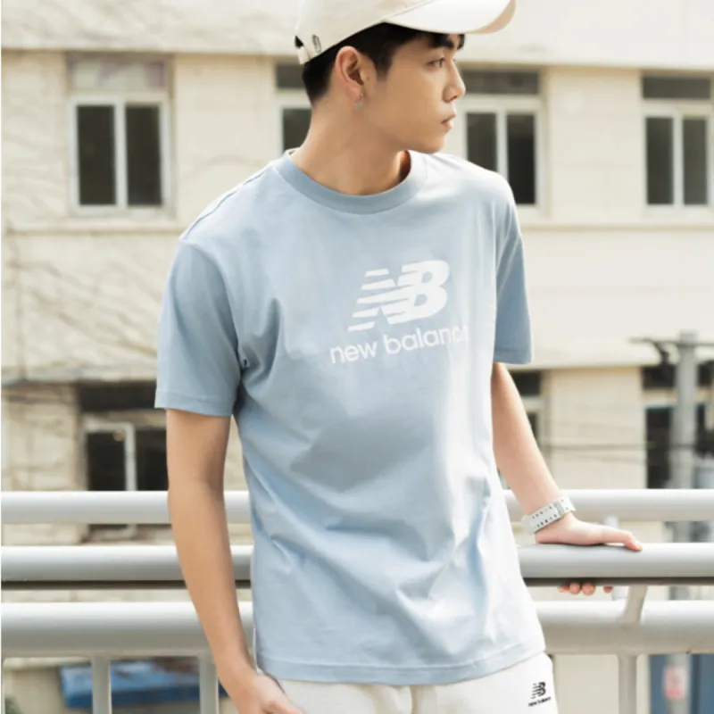 New Balance SS23 T Shirt Unisex Light Blue-8
