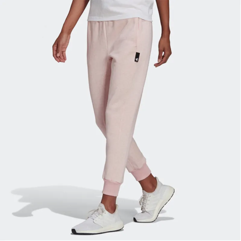 Adidas Knitted Sweatpants Women's Pink-1