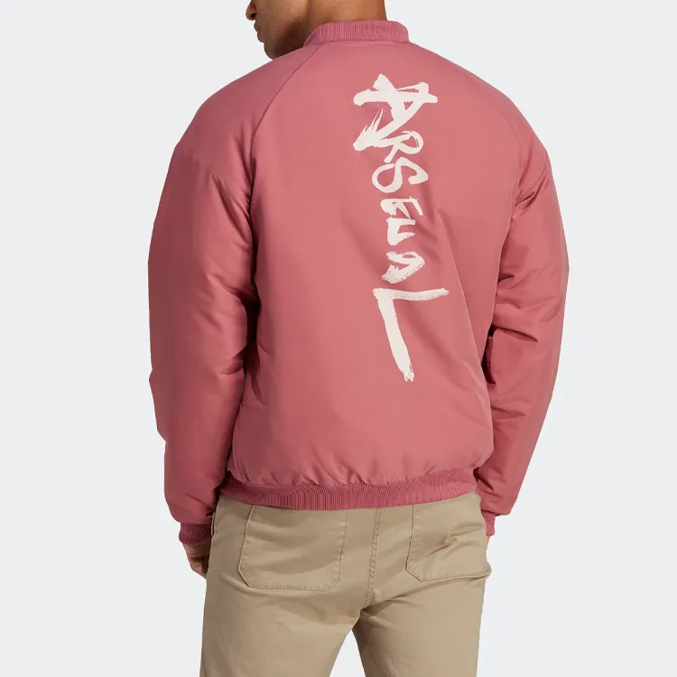 Adidas Arsenal Puffer Jacket Men's Pink-2