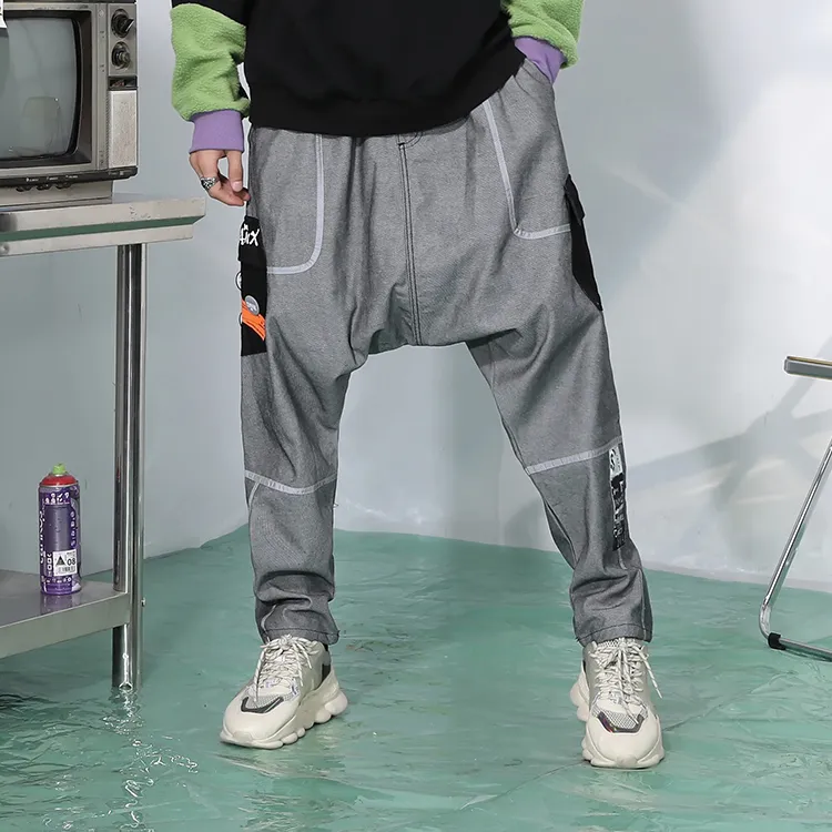 GENANX Baggy Pants Jeans Unisex-8