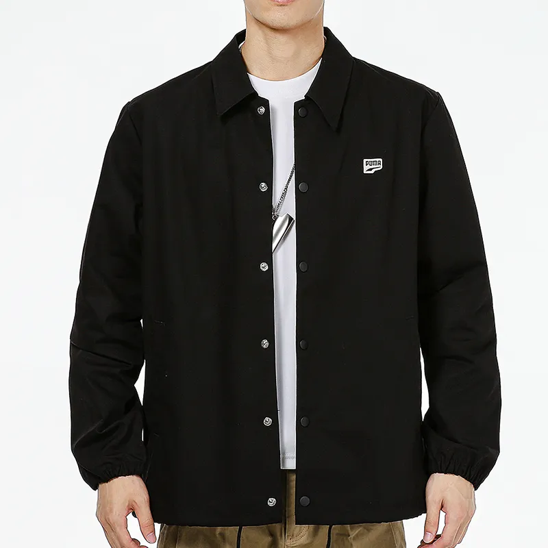 PUMA Jackets Men Black-4