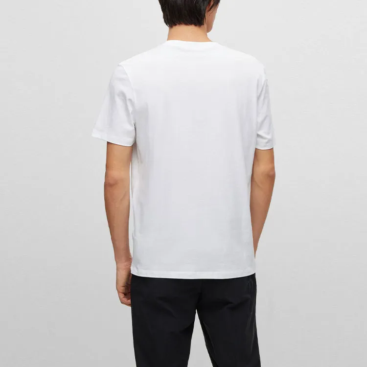 HUGO BOSS T Shirts Men White-2