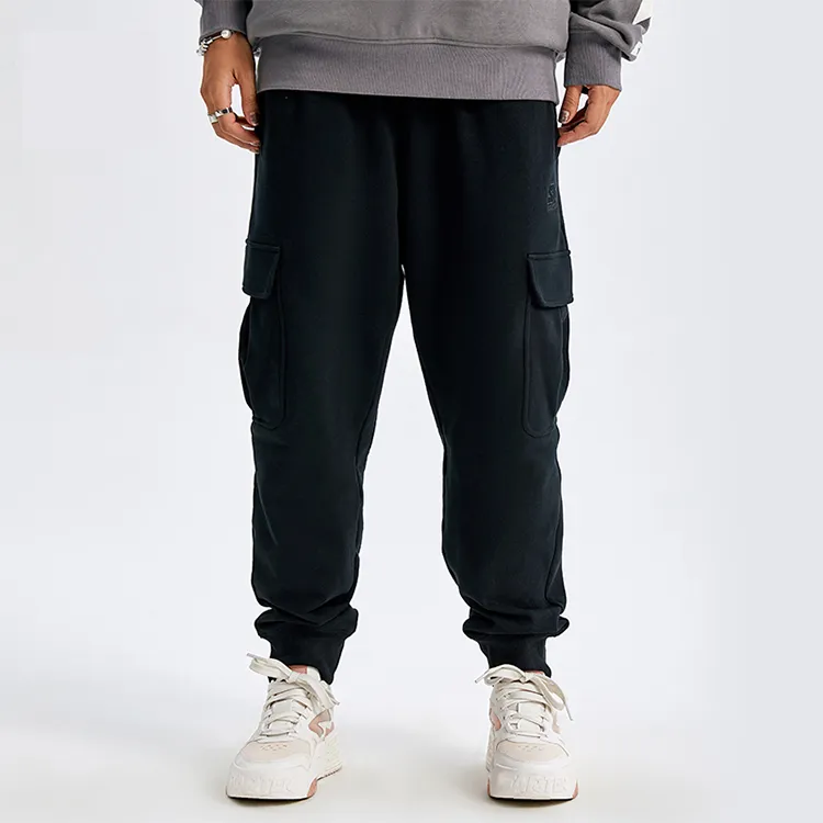 STARTER Knitted Sweatpants Men Black-3