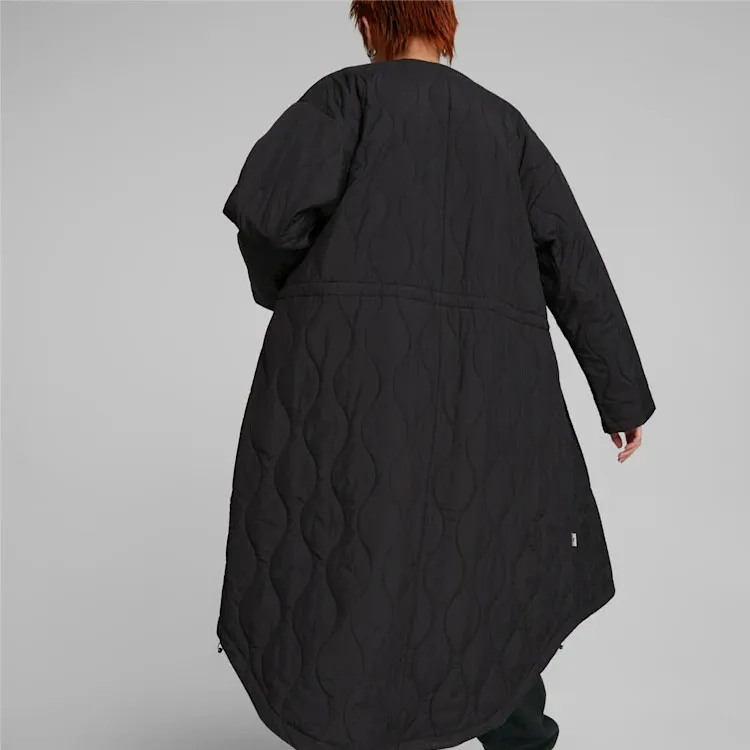 PUMA X Vogue Puffer Jackets Women's Black-4