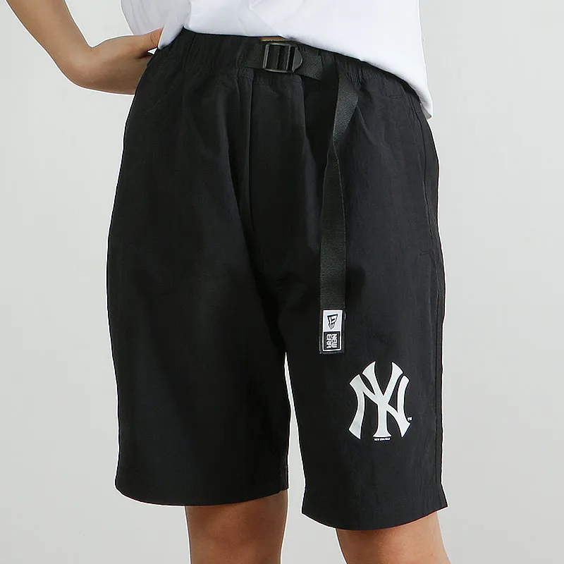 New Era Casual Shorts Unisex Black-2