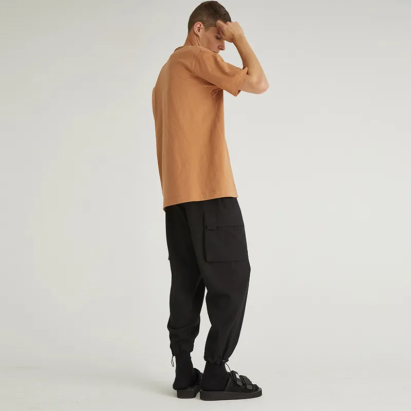 DECESOLO Knitted Sweatpants Men-4