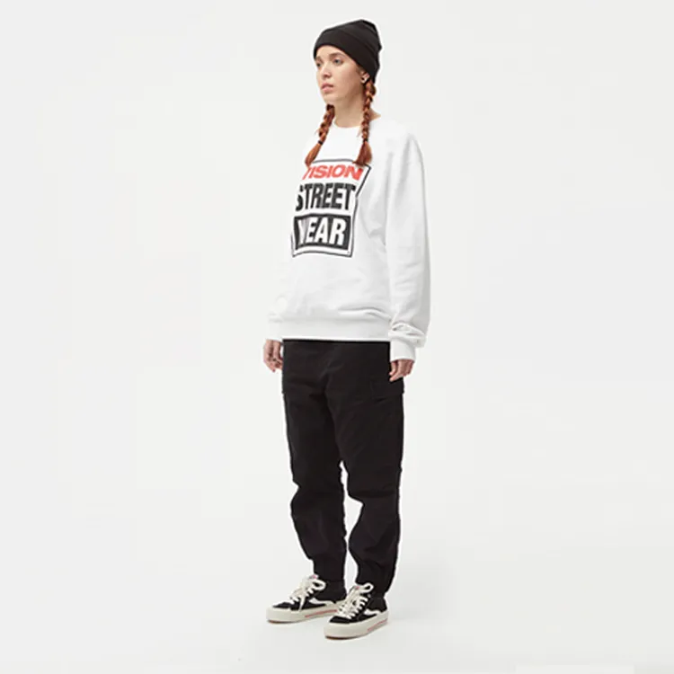 Vision Street Wear Sweatshirt Unisex White-2