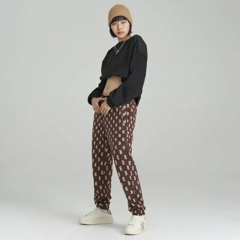 MLB FW22 Casual Pants Unisex Dark Brown-3