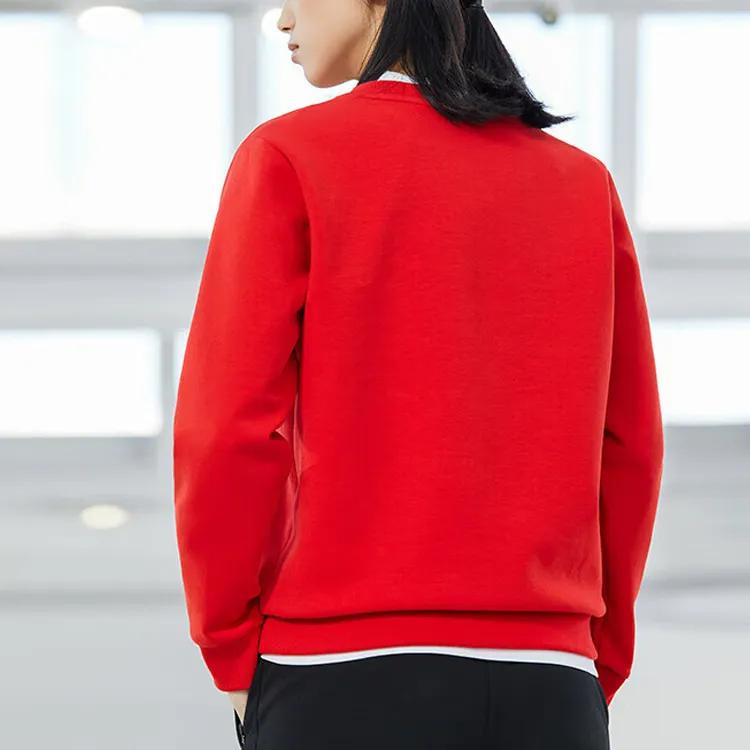 Anta Variety Training Collection Sweatshirt Women's Classic Red-4