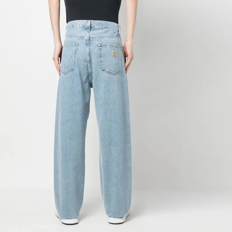 Carhartt WIP Logo Patch Wide Leg Jeans-2