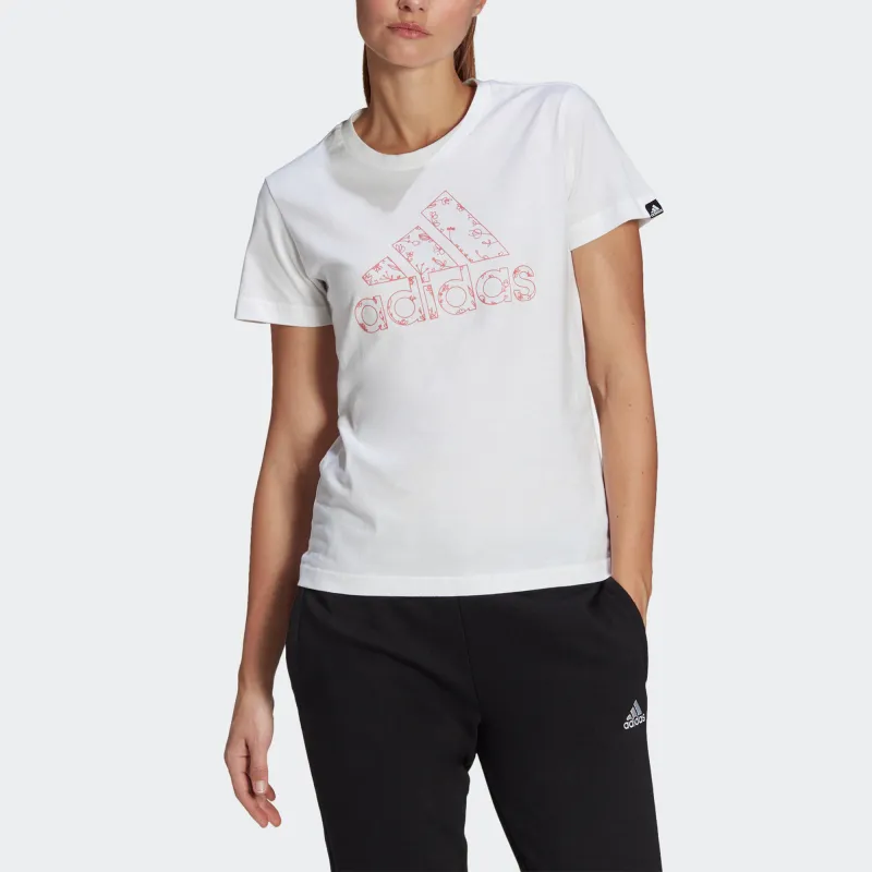 Adidas Regular T Shirt Women's White-1
