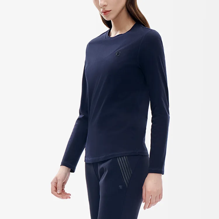 FILA Athletics Set in Sleeve T Shirt Women's Royal Blue-3