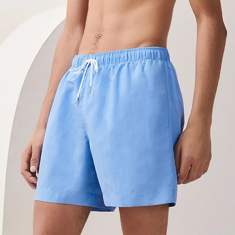 HERMES Swimming Shorts Men Blue-1