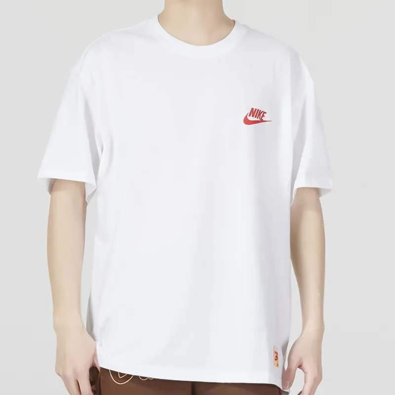 Nike T Shirts Men White-2