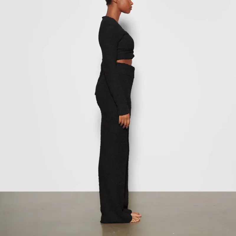 Skims Cozy Knit Pant Onyx-3