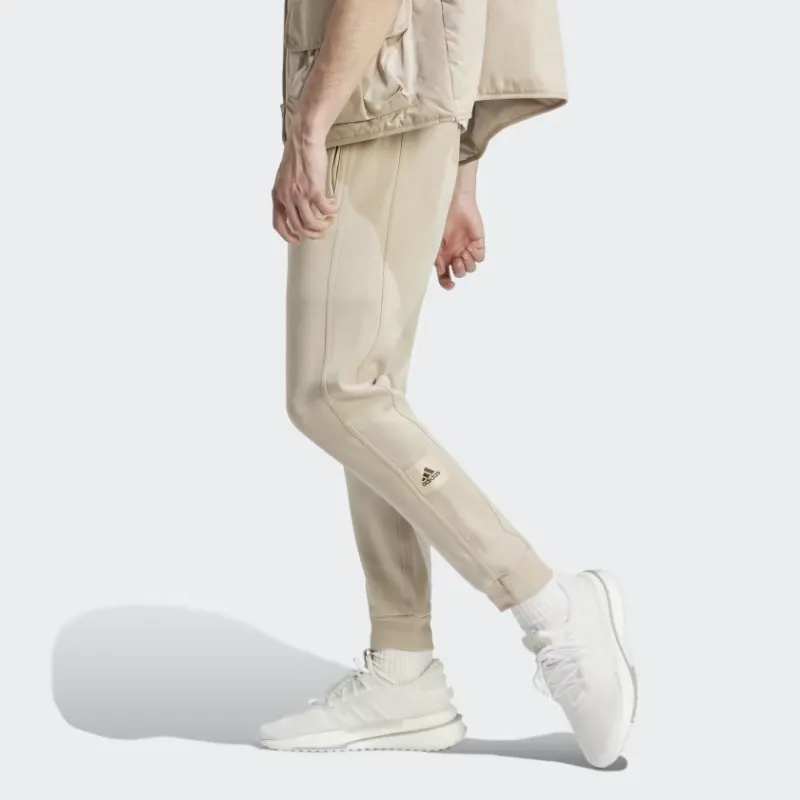 Adidas Knitted Sweatpants Men's Beige-3
