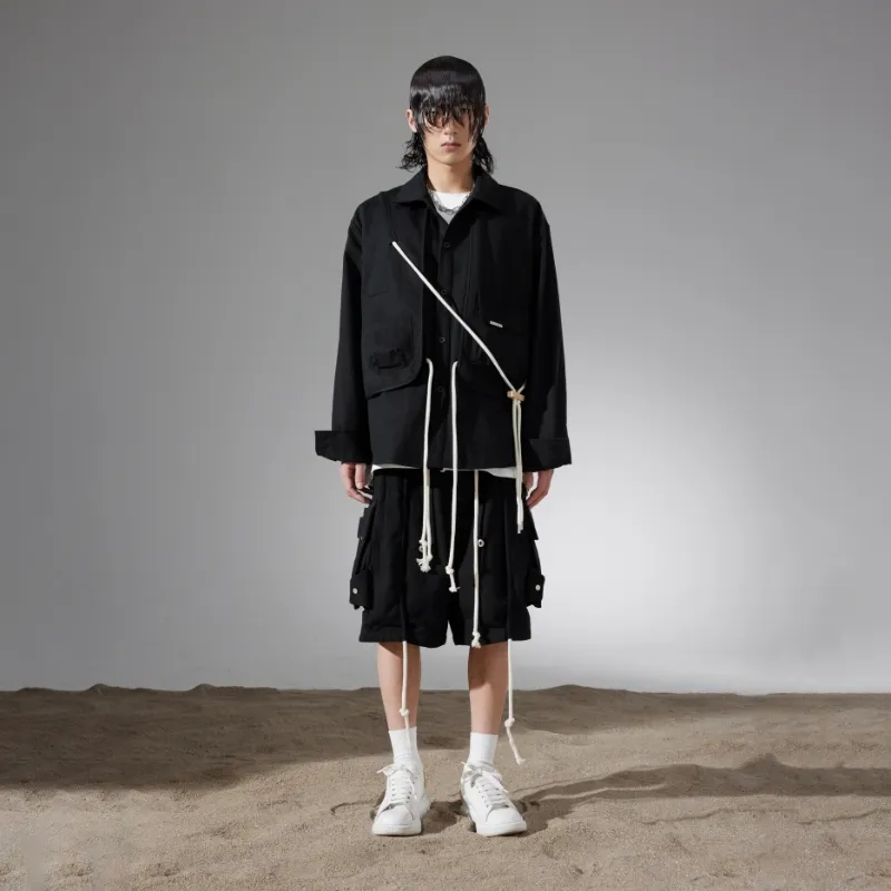 LOSTCTRL Loose Fit Shorts Unisex-8
