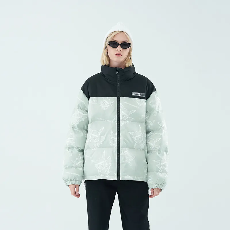 HARSH AND CRUEL Puffer Jacket Winter Unisex-35