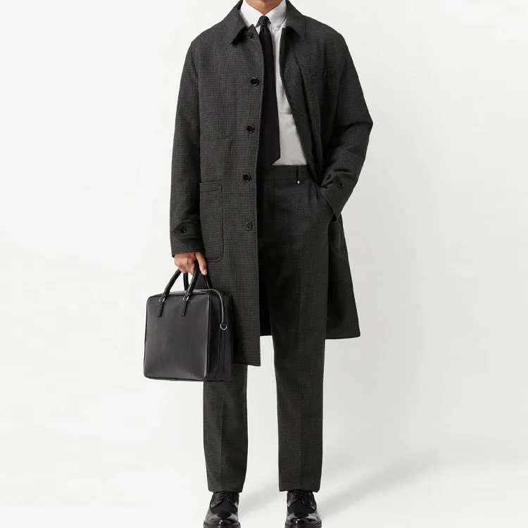 Burberry SS23 Coats Men's Black-1