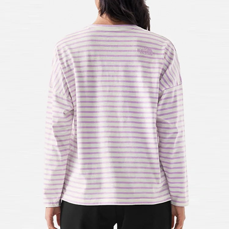 THE NORTH FACE Drop Shoulder Sleeve T Shirt Women's Purple-2