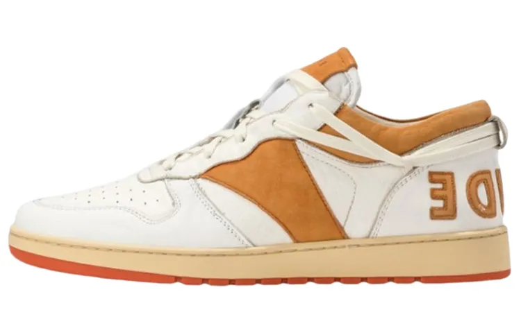 RHUDE Rhecess Low 'White Orange'-5