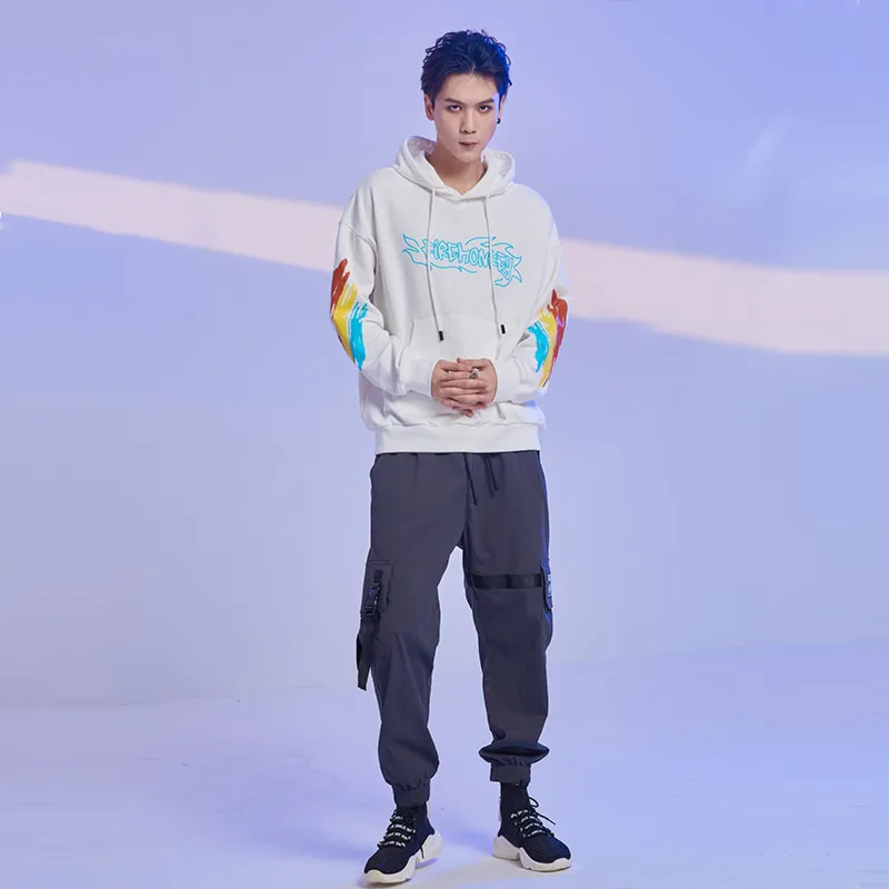 FireMonkey Hooded Loose Fit Sweatshirt Unisex-5