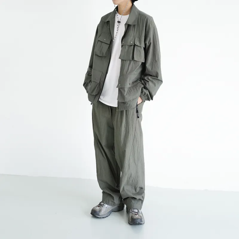 BLUELANDINC Jackets Women's Army Green-3