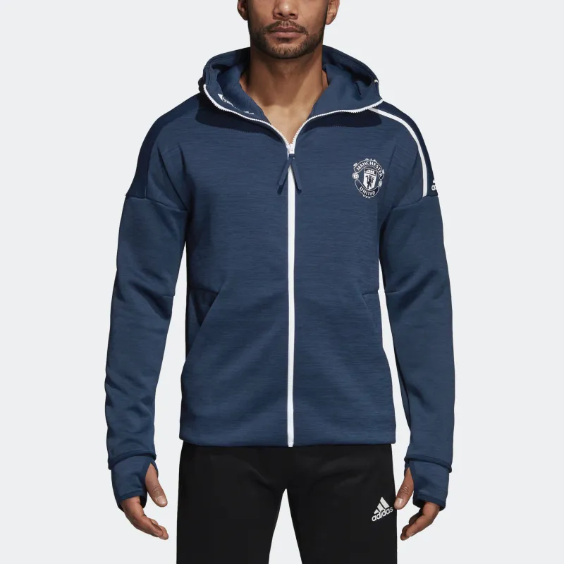 Adidas MUFC Jackets Men Blue-2