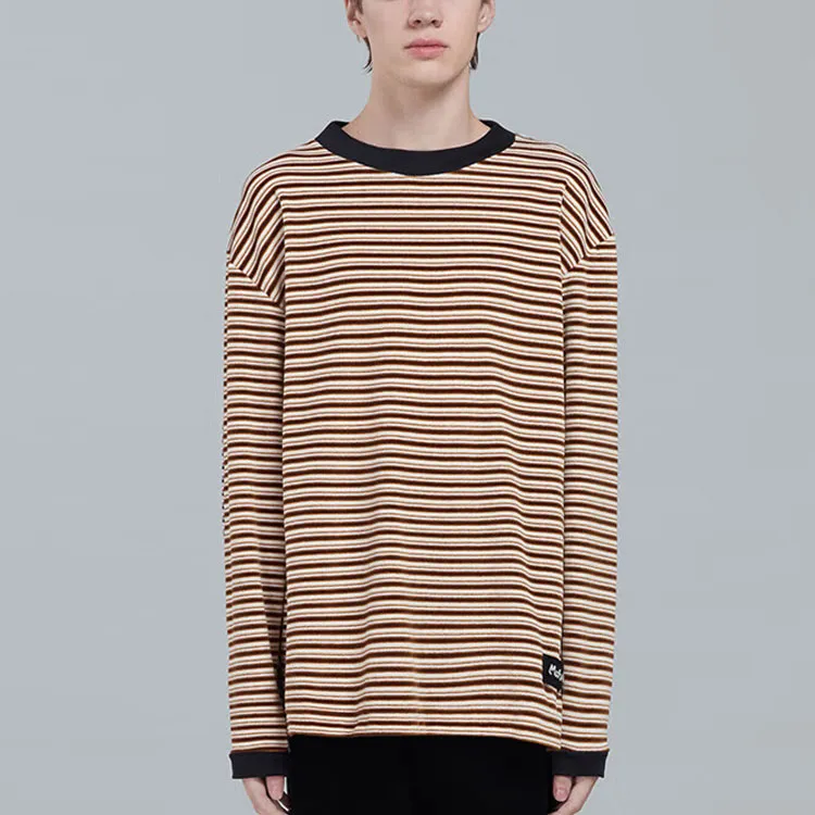 MARNI T-Shirts Men Brown Purple-3