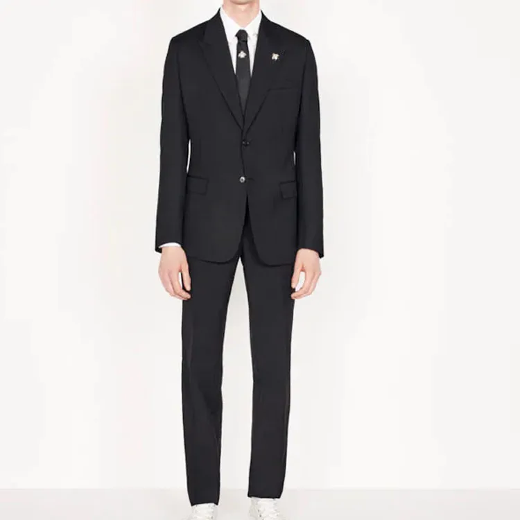 DIOR Quarterly New Products Business Suits Men Black-2