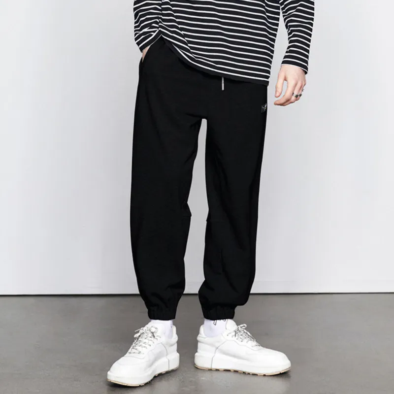 Lilbetter Knitted Sweatpants Men's Black-2