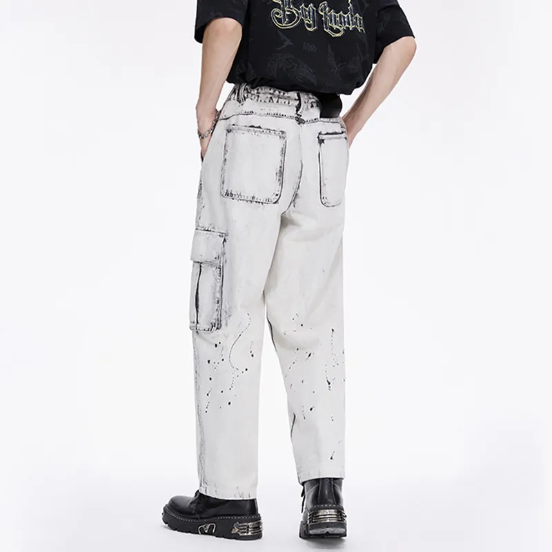 Boy London FW21 Jeans Unisex White-3