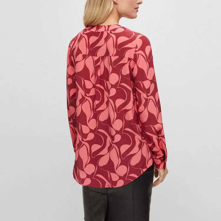 Boss Abstract Short Shirt Dress-3
