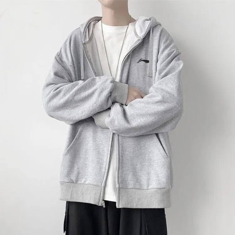 LiNing Sweatshirt Unisex Light Gray-1