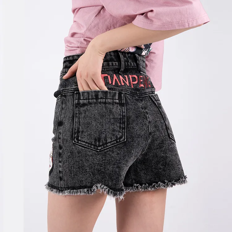 WOOKONG Denim Shorts Women's-6