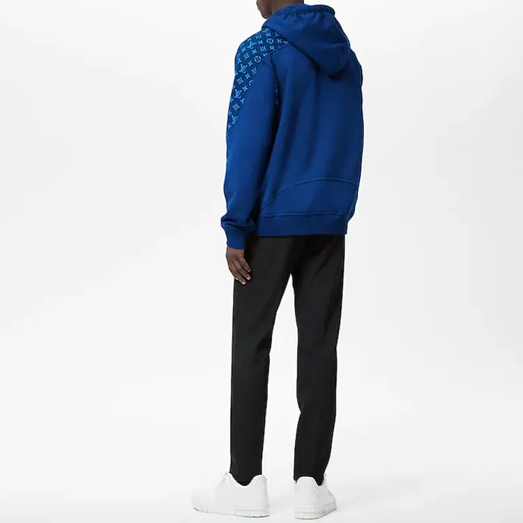 LOUIS VUITTON Monogram Circle Cut Hoodie-2