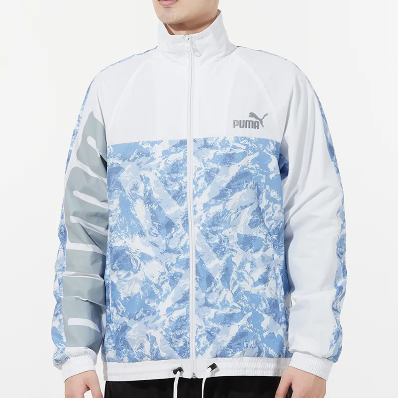 PUMA Mountain Aop Jackets Men White-3