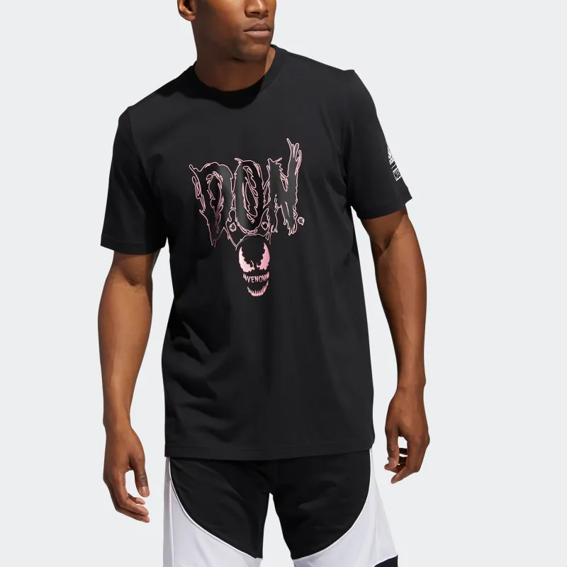 Adidas T Shirts Men Black-2
