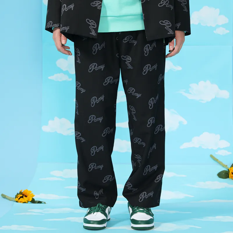 PCMY Casual Pants Unisex Black-2