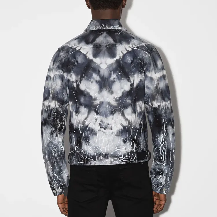 AMIRI Cracked Tie Dye Trucker-2