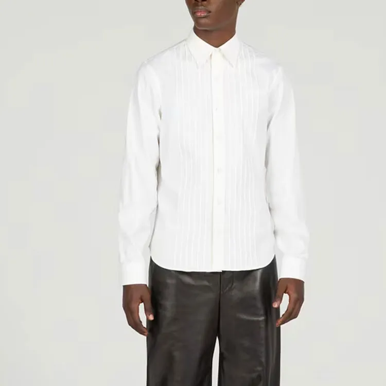 GUCCI Shirts Men Ivory White-2