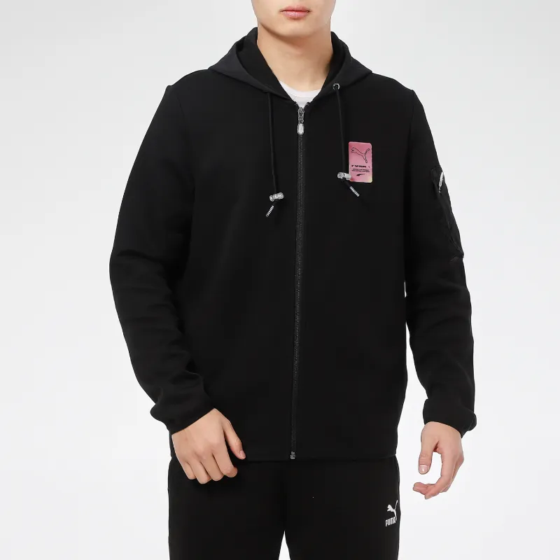 PUMA Jackets Men Black-2