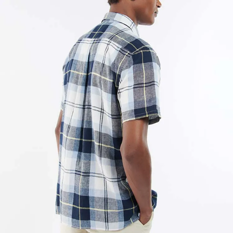 BARBOUR Shirts Men Indigo-2