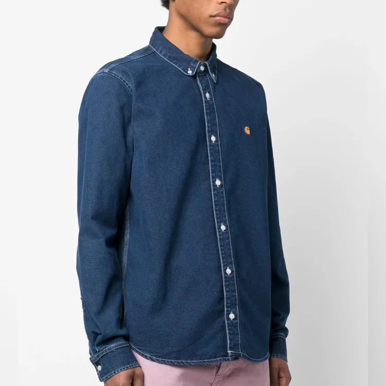 Carhartt WIP FW23 Tannin Series Shirt Men's Blue-3