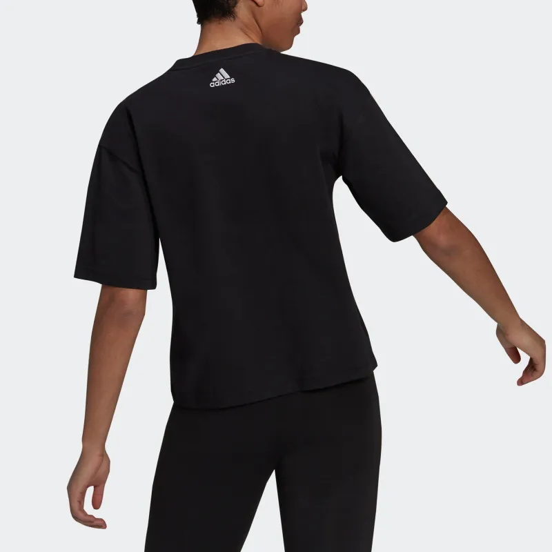 Adidas Crop Tops Women's Black-2