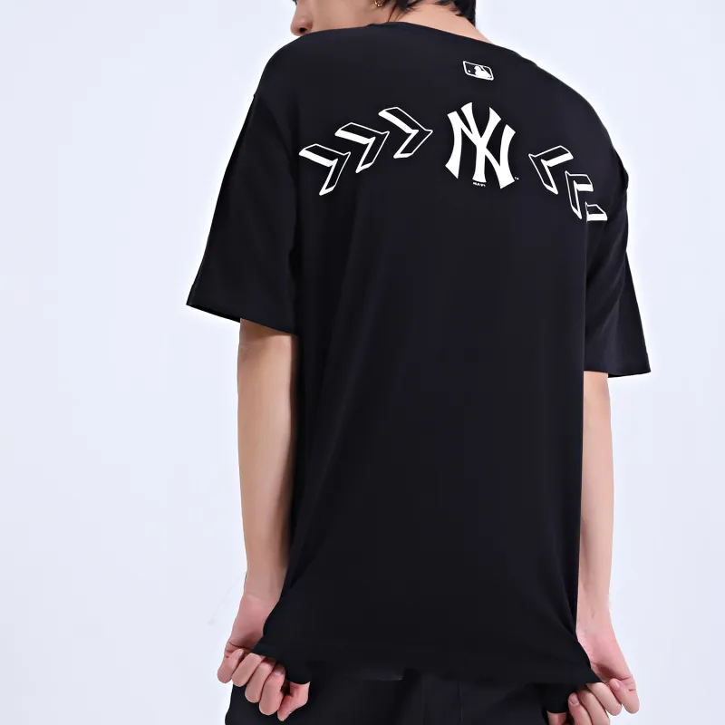 MLB Set-in Sleeve T-Shirt Unisex Black-3