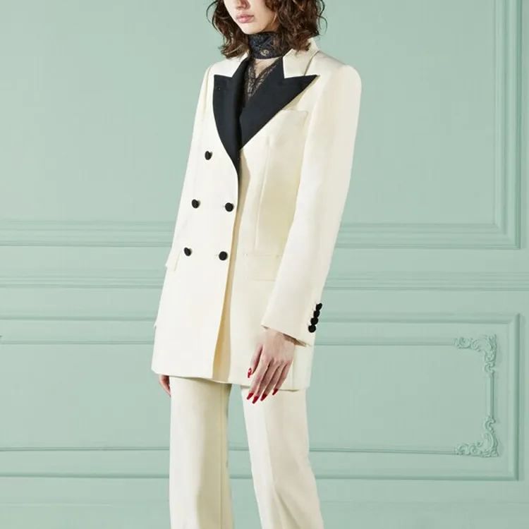 GUCCI FW22 Business Suit Women's White-2